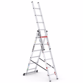 Materielhuset - Combistige TS6160 Trio Proff 3x6 trin - 4,11 mtr