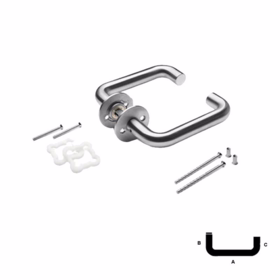 d line - Dørgreb u-form  141811