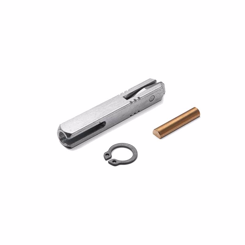 Dørgrebspind 8x8x63mm A:39-48mm m/låsering ensidig