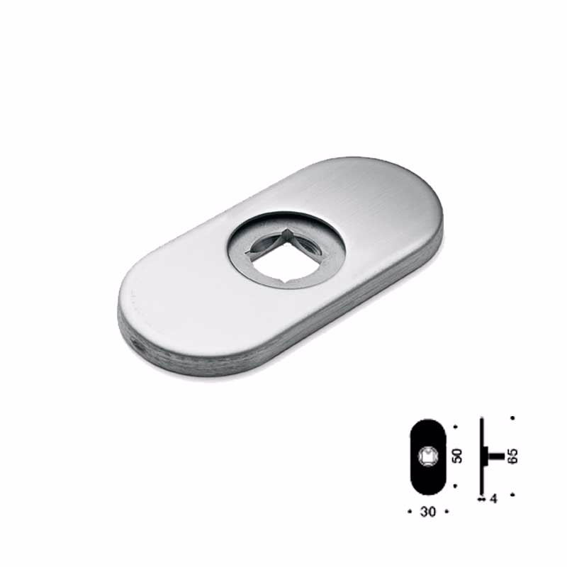 Roset RS 30x65x4mm klips cc50mm t/fast knop