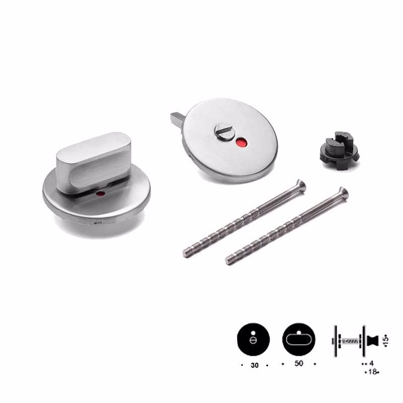 Toiletbesætning RS Ø50x4mm klips cc30mm 34-45