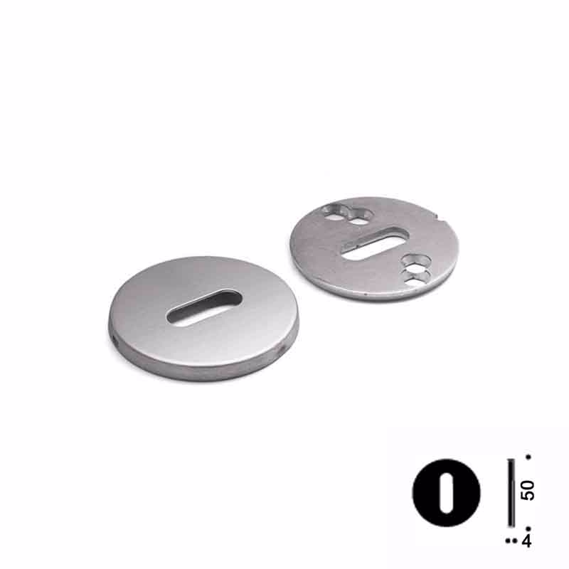 Nøgleskilt RS Ø50x4mm klips cc27/38mm