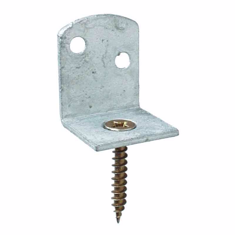 Stakitholdere fzv 40x32mm m/løs skrue6577, ps á 4 stk