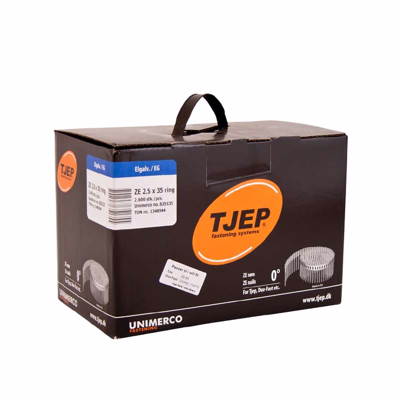 Tromlesøm ZE25/35 elgalv á 2600