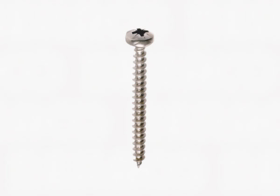  - Spånpladeskrue rustfri A2 panhoved