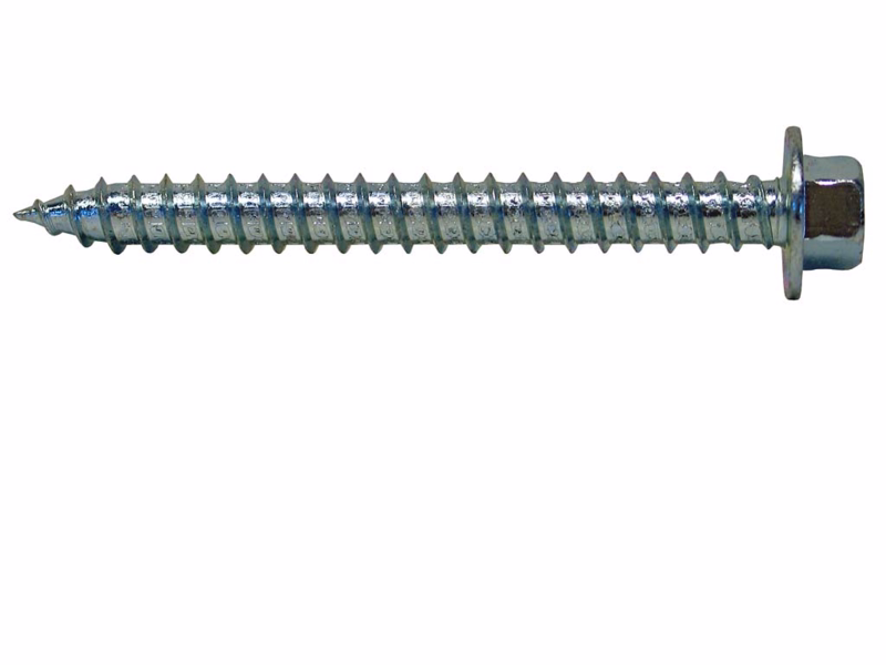 Byggeskrue fzb 6,3X60mm á 100 stk