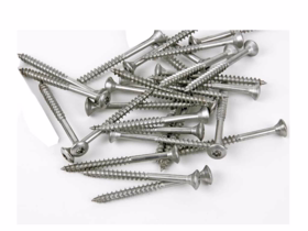  - Spånpladeskrue A4 linsehoved