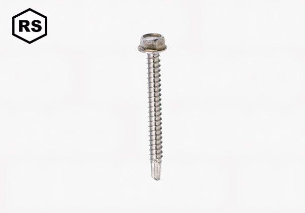 Pladeskrue m/borspids rs 6kt 4,2x13mm á 100 stk