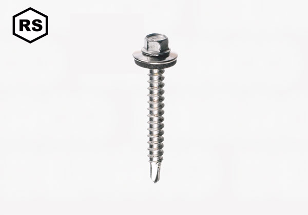 Facadeskrue m/borsp rs 4,9x35mm á 500 stk