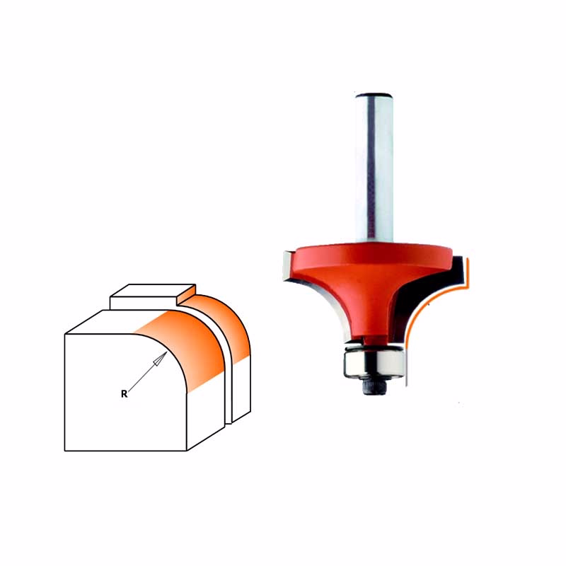 Rundingsfræser HM R2mm K8