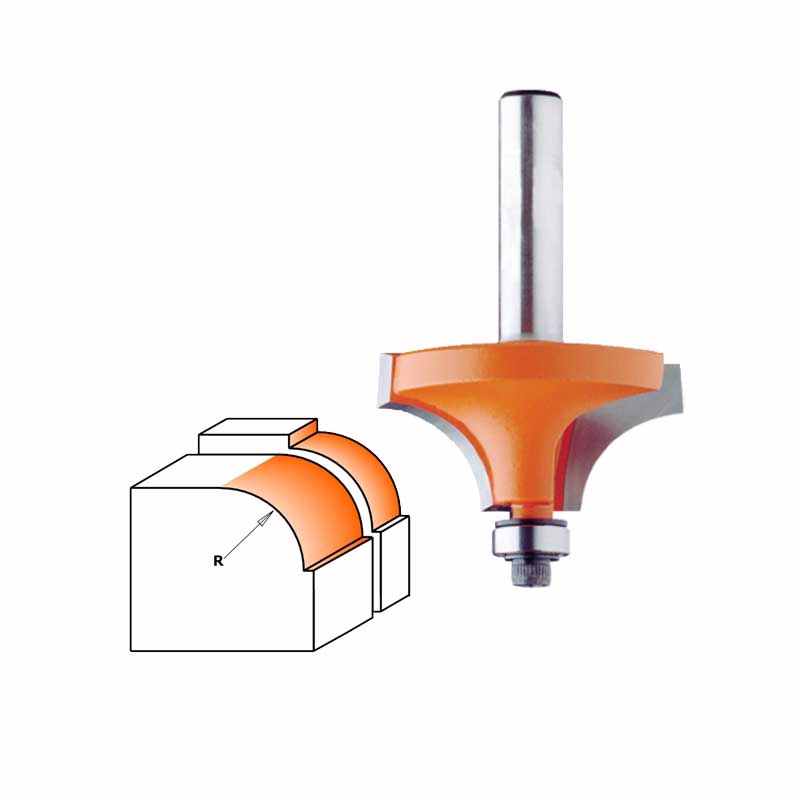 Kvartstaffræser HM R3,2mm K8