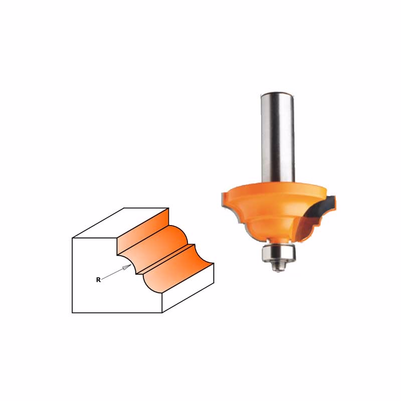 Profilfræser HM Ø33,4mm R4mm K8