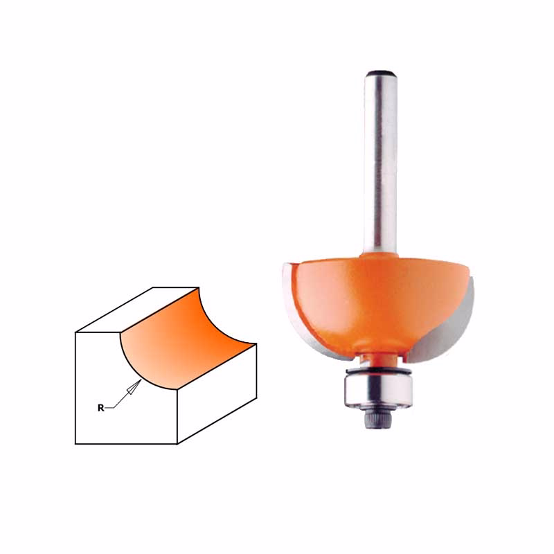 Halvstaffræser HM R4,75mm K8