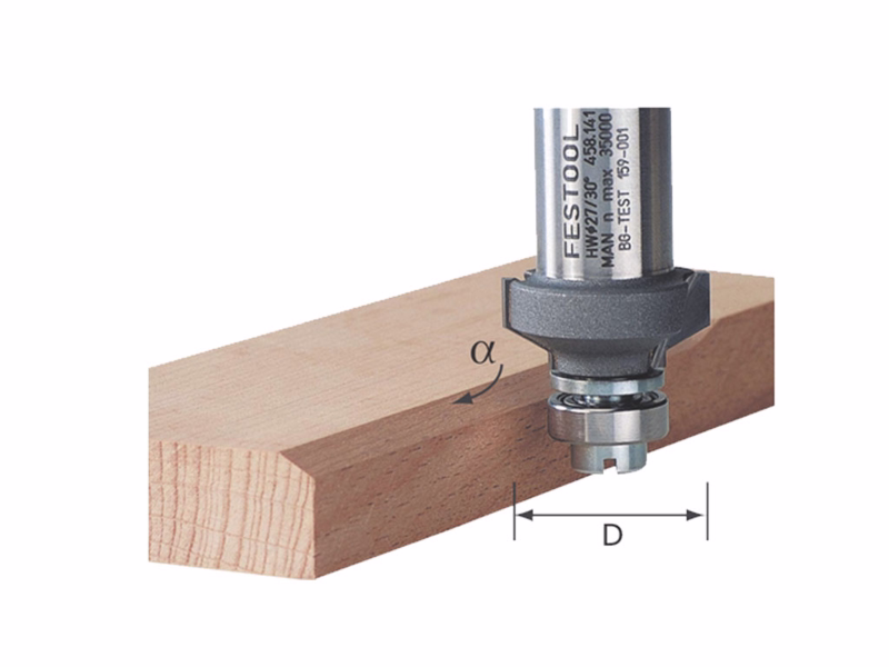 Fasfræser HW, HW 45°-OFK
