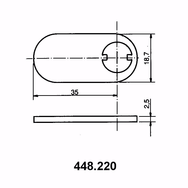 Kamstykke t/5208-7208