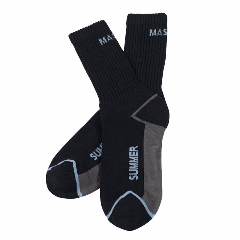 Sokker Manica sort 3-pak str. 39/43