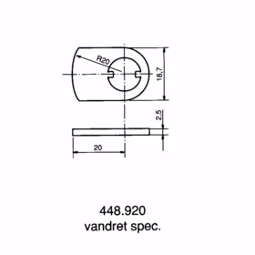 Assa Abloy - Kamstykke 448920