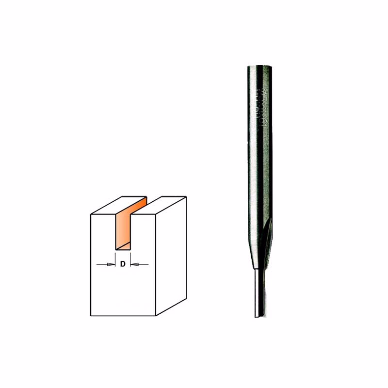 Notfræser t/tætningsliste 3mm