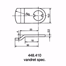 Assa Abloy - Kamstykke 448410
