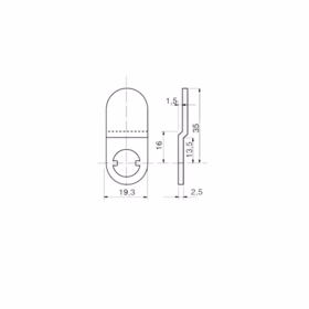 Assa Abloy - Kamstykke 448780