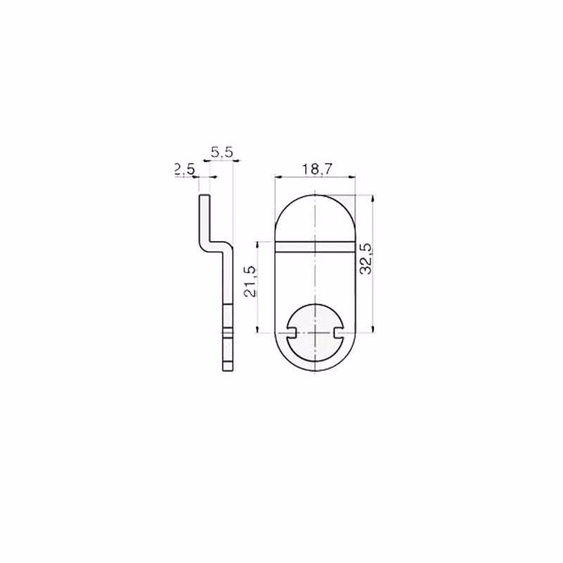 Kamstykke lodret spec