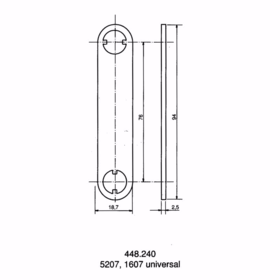 Assa Abloy - Kamstykke 448240