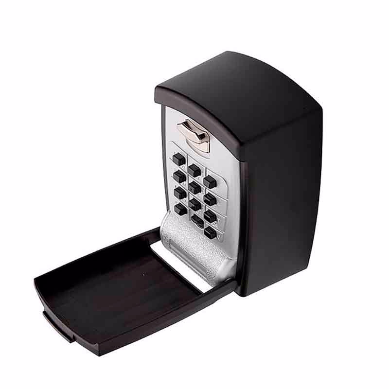 Nøgleboks Aluminium  med stål bagplade - Keybox