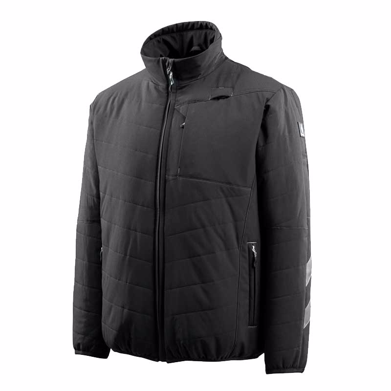 Termojakke 15715 sort, str. L