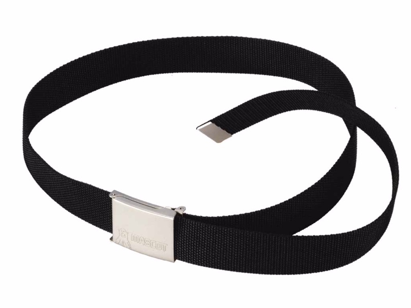 Bælte Gibraltar sort, 120 cm