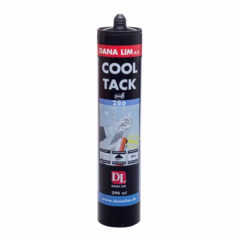 Montagelim Cool Tack 286 hvid 290ml