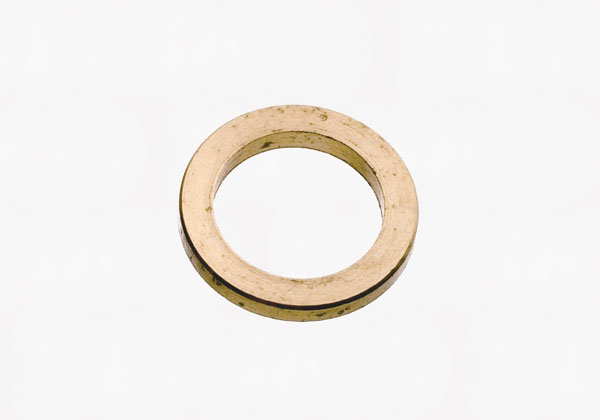 Dørring mess 13x8x1mm á 100 stk 12597