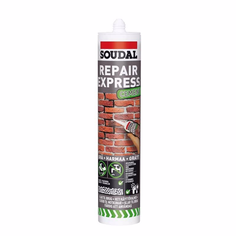 Fugemasse Cement Repair Express grå 300ml
