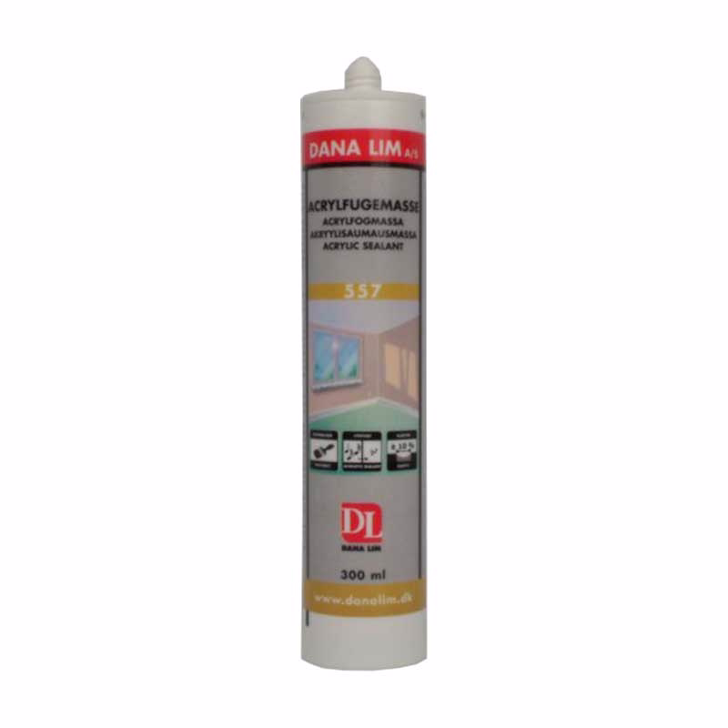 Acrylfugemasse 557, grå, 300ml
