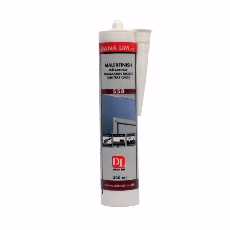 Malerfinish 558 hvid 300ml