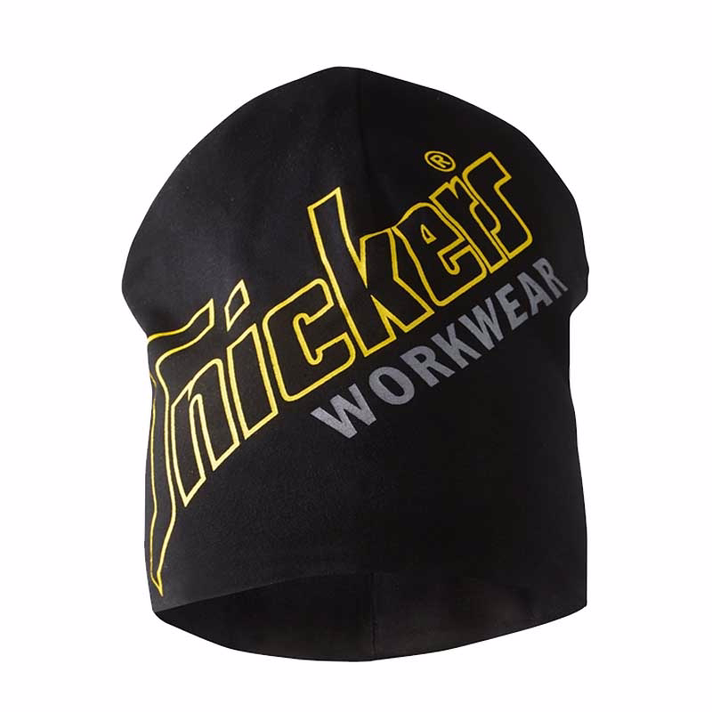 Hue bomuld med logo 9017 sort One size