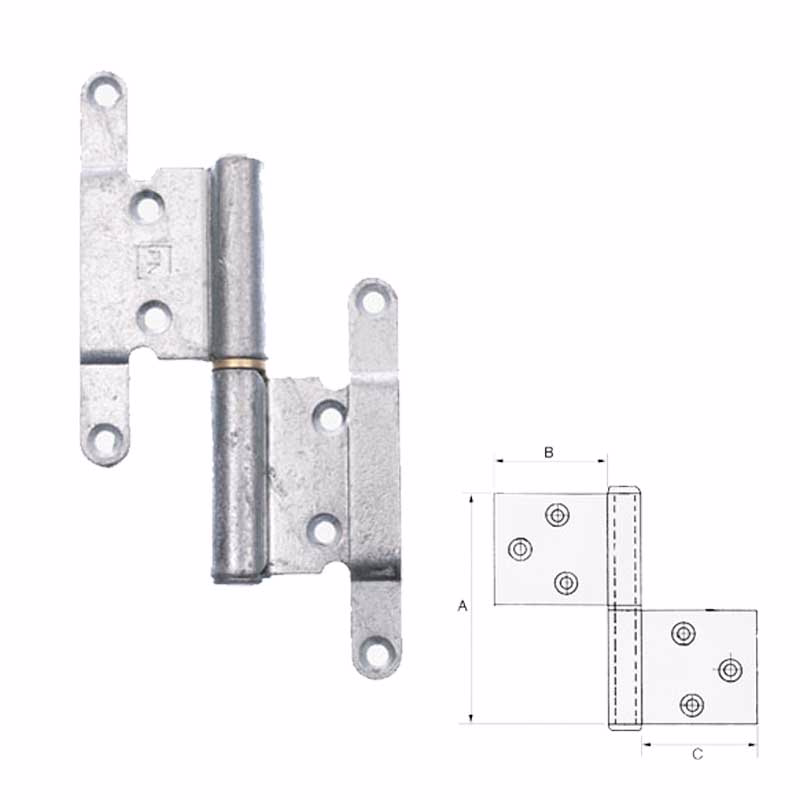 Nothængsel fzg Combi 500 127mm H 1182