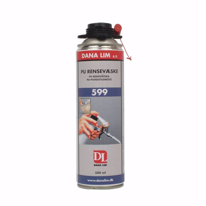 Rensevæske 599 500ml t/Pistol og Skumrenser