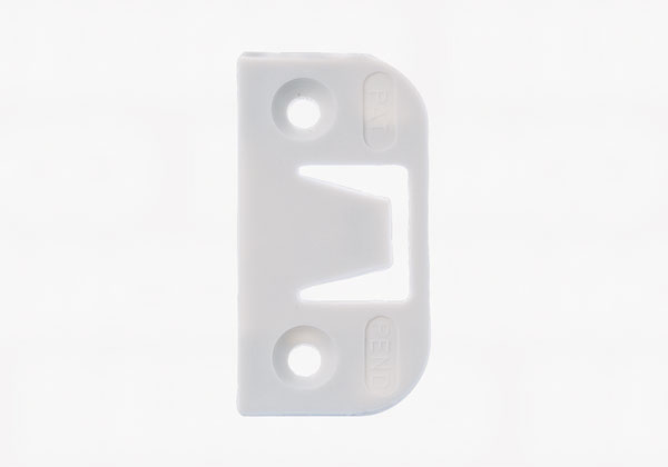 Dørdel 2465 Hvid Plast