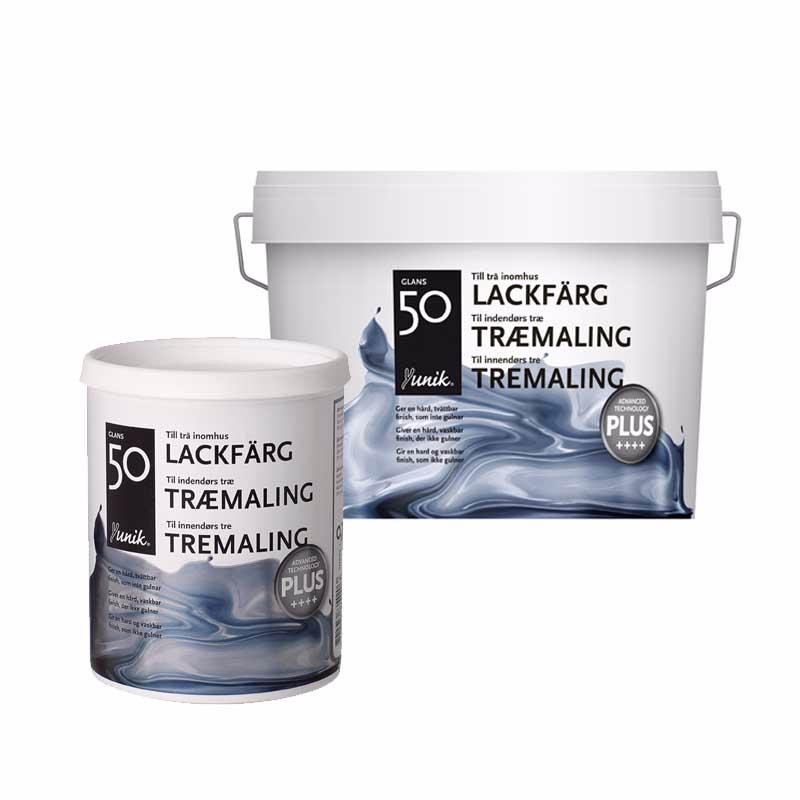 Træmaling 50 sort 3/4ltr