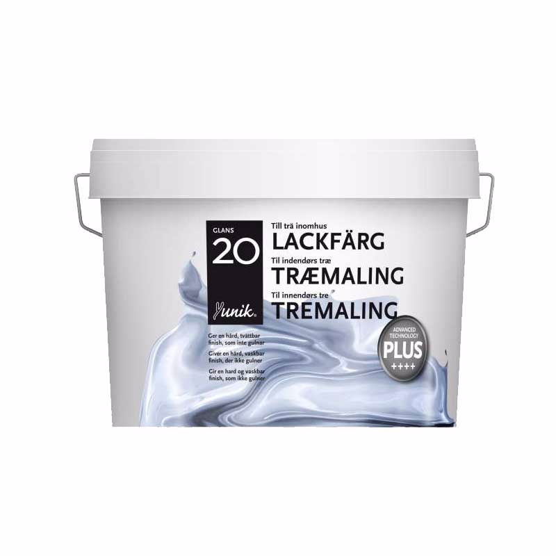 Træmaling 20 Plus 500 Hvid 3 L