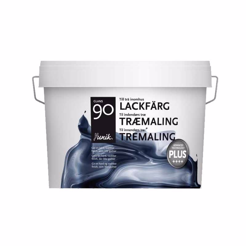 Træmaling 90 Plus 500 Hvid 3 L