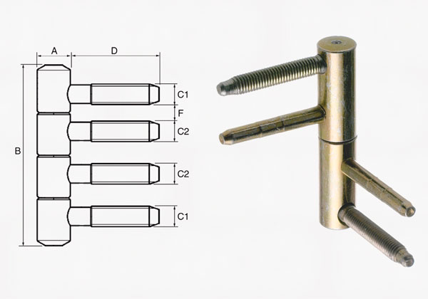 Indboringshængsel fzg 16mm jus