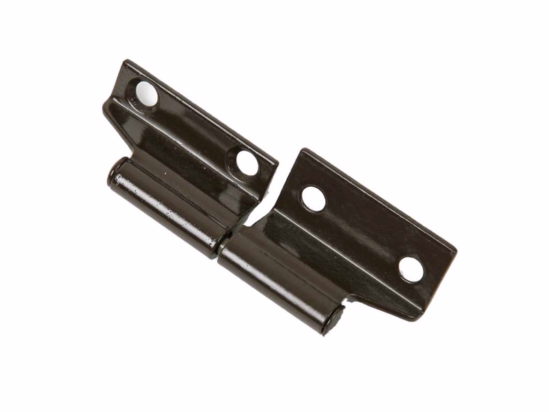 Skabshængsel brun 50mm V t/overfalset låge 13441