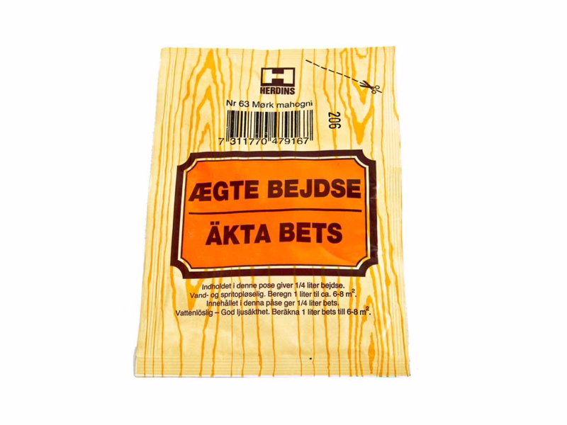 Træbejdse 10g sort ibenholt 59