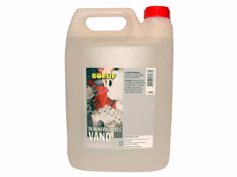 Demineraliseret vand  5,0ltr