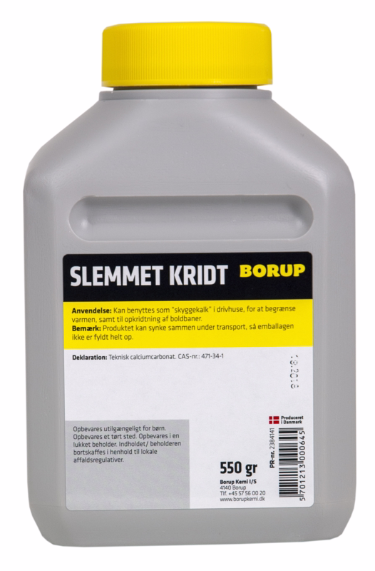 Kridt Slemmet 0,55kg.