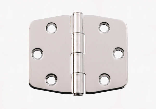 Kanthængsel 60x74mm rustfri A2