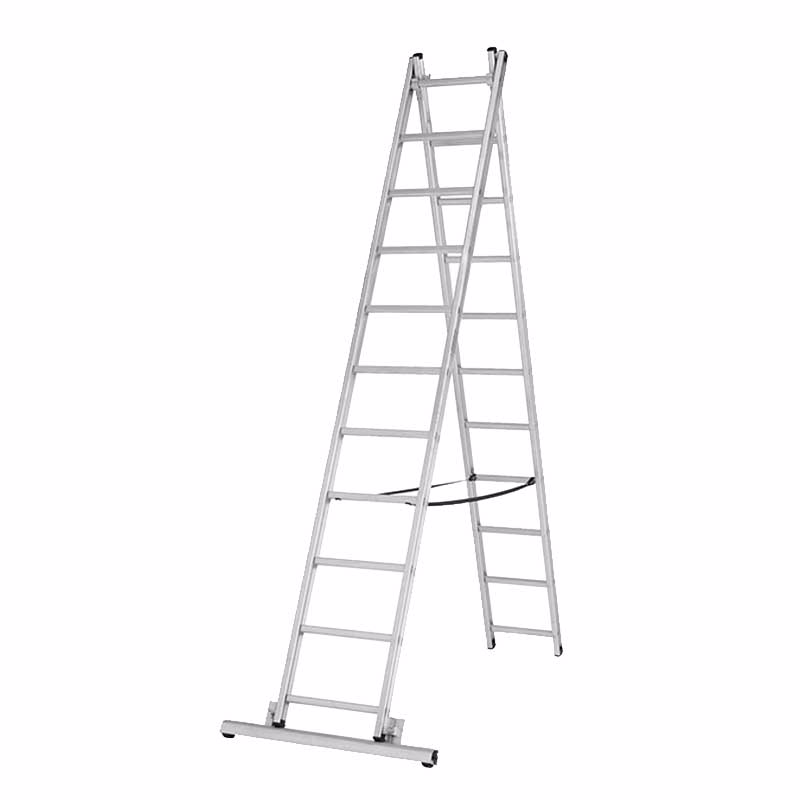 Combistige m/fod Proff 2-delt. 2x9 trin - 5,00 mtr