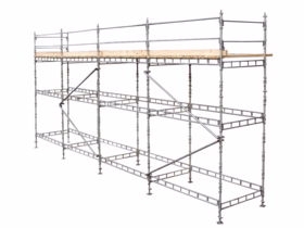 Custers - Tømrerstillads galv. 6x12 mtr