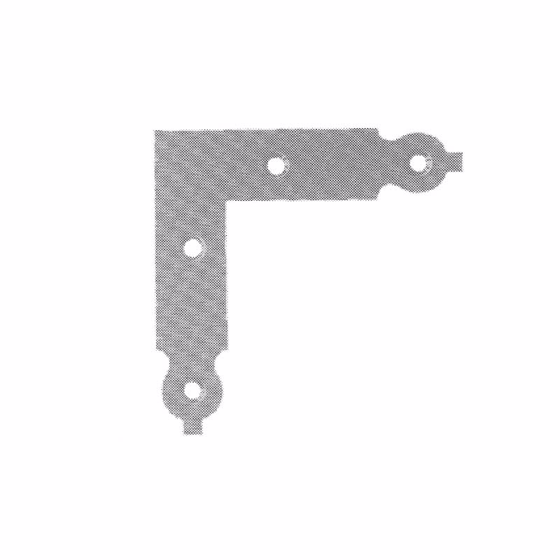 Hjørnebånd fzv 110x26mm m/figur 21625